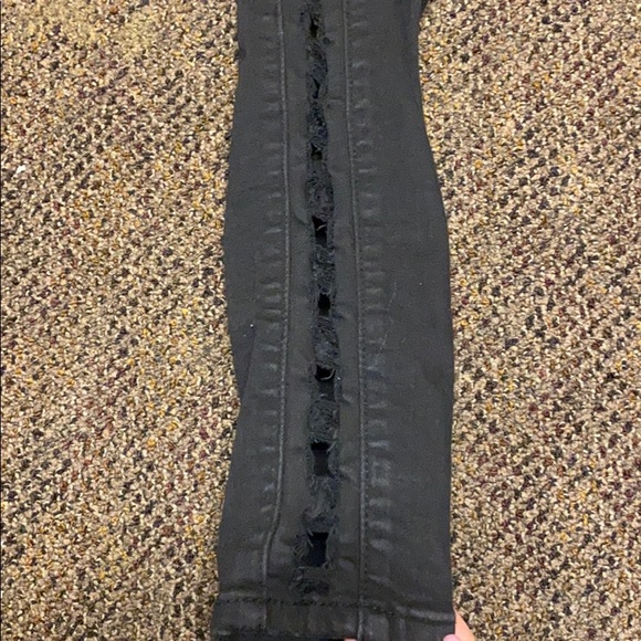 HAMMER BLACK JEANS SIZE 7 - Picture 3 of 4